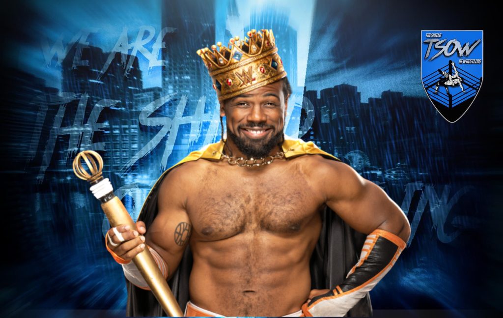 King Woods svela la sua nuova corona a SmackDown