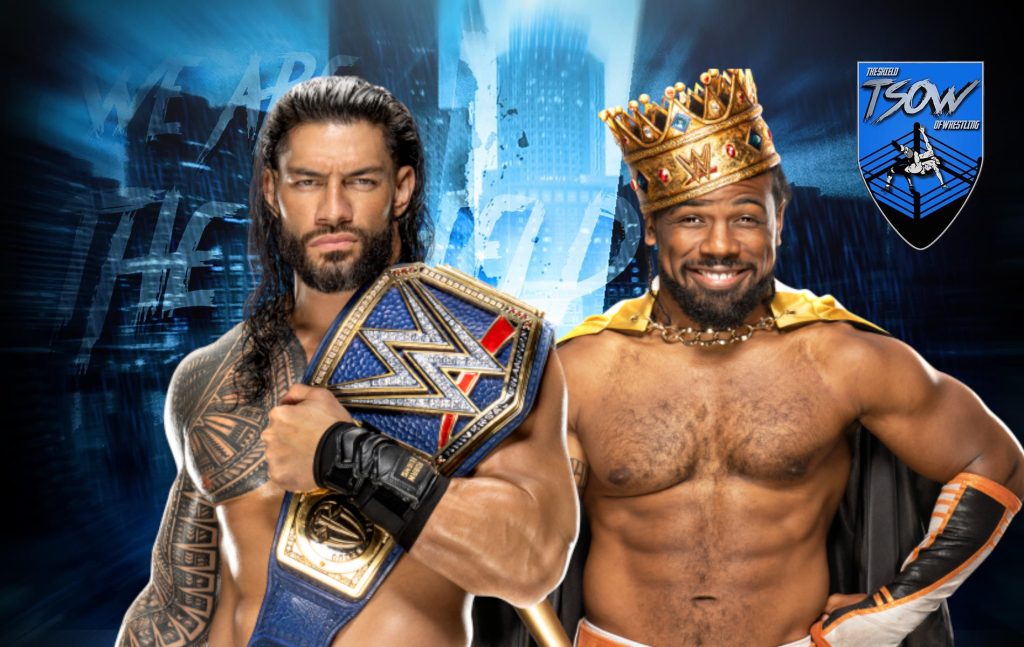 Roman Reigns distrugge la corona di King Woods