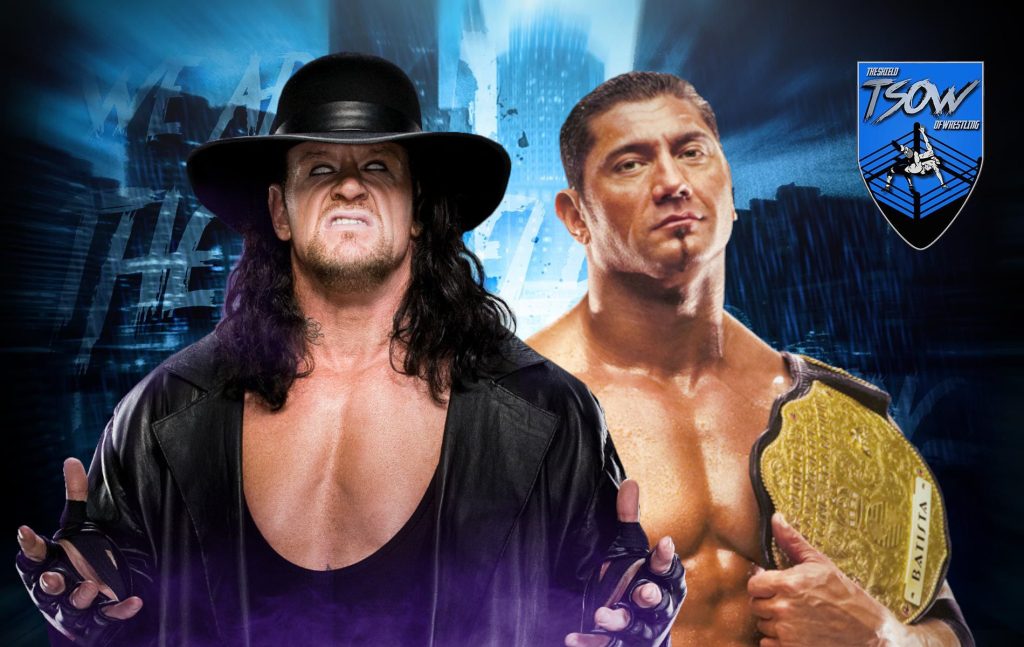 The Undertaker ricorda il match contro Batista a WM 23