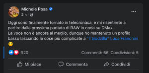 Il post di Michele Posa