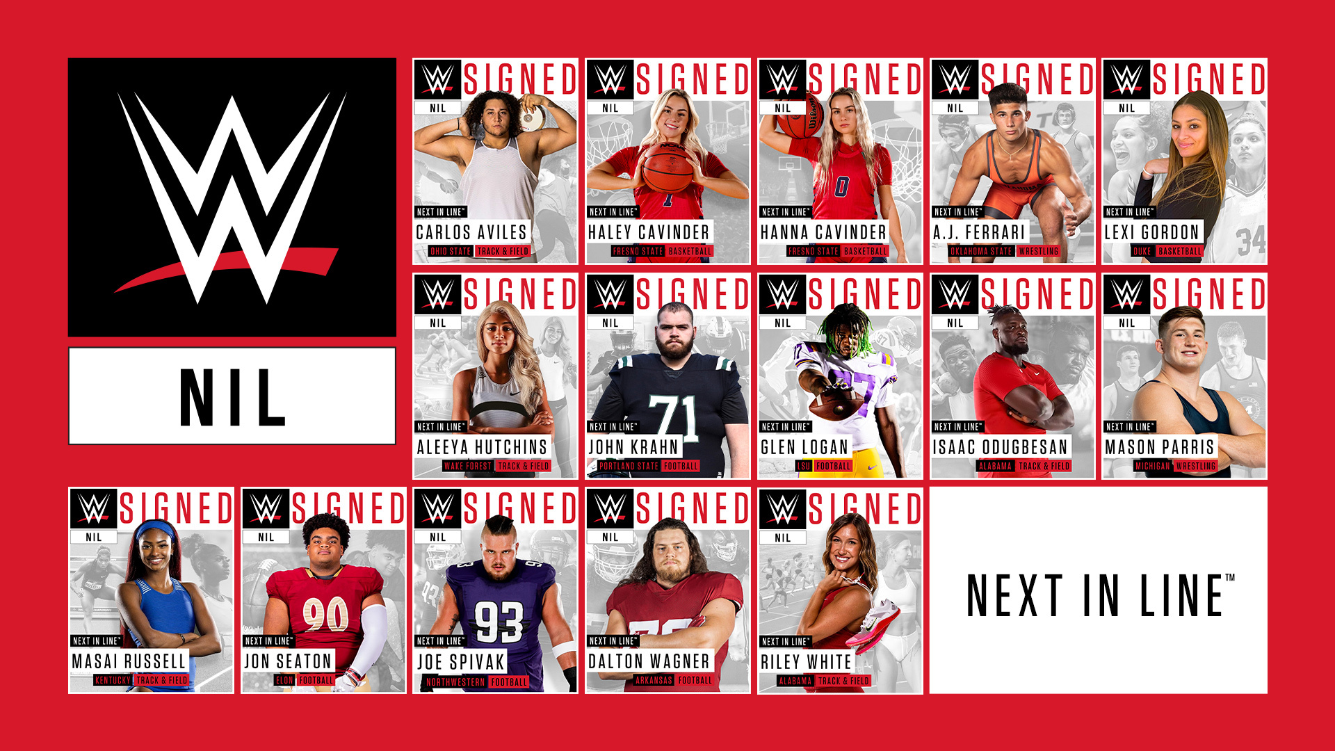 WWE: ecco la classe inaugurale di Next In Line WWE: ecco la classe inaugurale di Next In Line