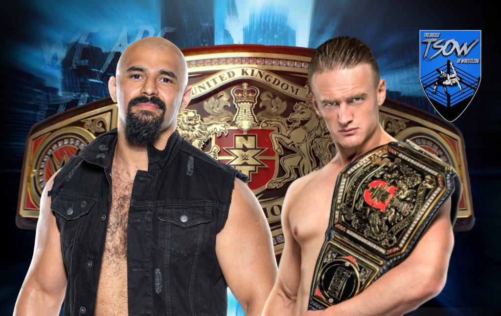 Ilja Dragunov sconfigge Rampage Brown ad NXT UK