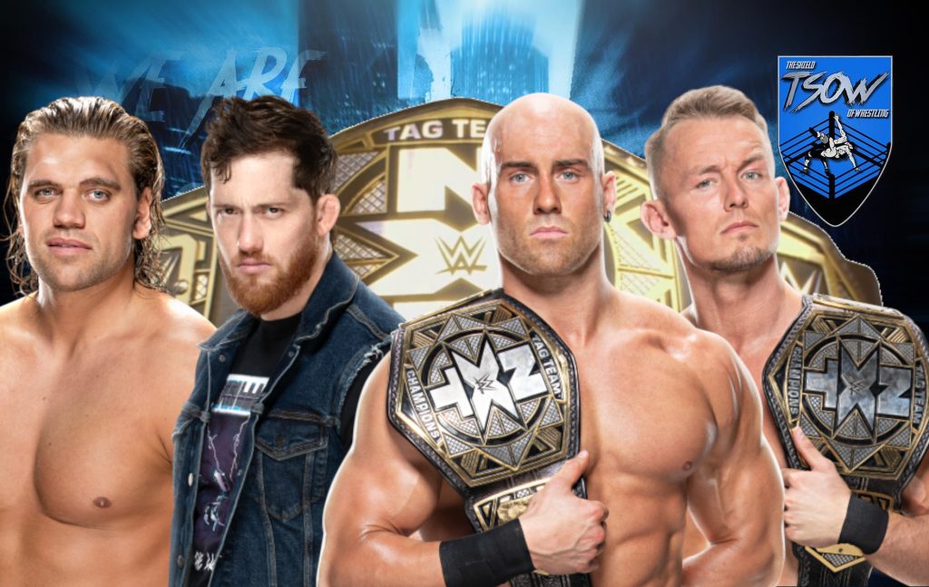 IMPERIUM sconfigge Kyle O'Reilly & Von Wagner ad NXT WarGames 2021