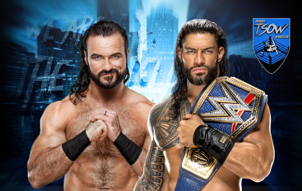 Drew McIntyre vs Roman Reigns: perché è stato posticipato?