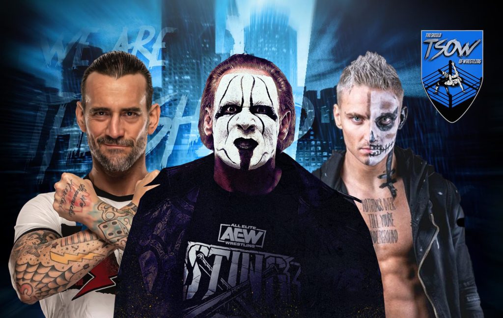 CM Punk vuole formare un trio con Sting e Darby Allin