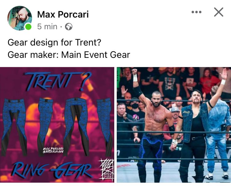 Trent: il ring attire è idea di Max Porcari