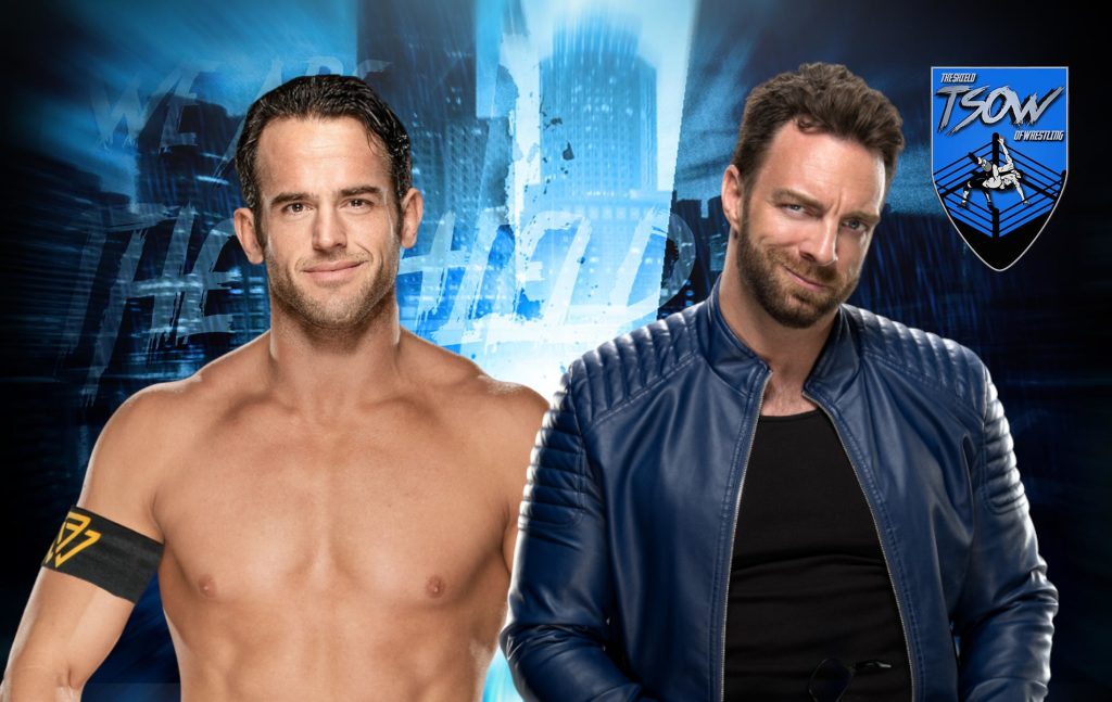 Roderick Strong e LA Knight sono nel backstage di RAW