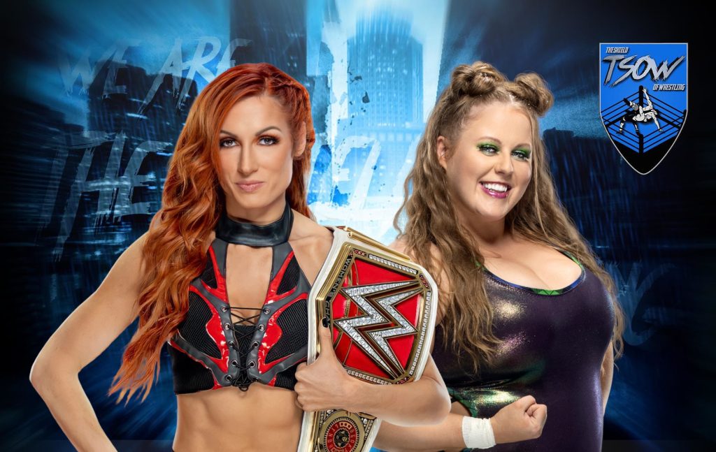 Becky Lynch ha sconfitto Doudrop alla Royal Rumble 2022