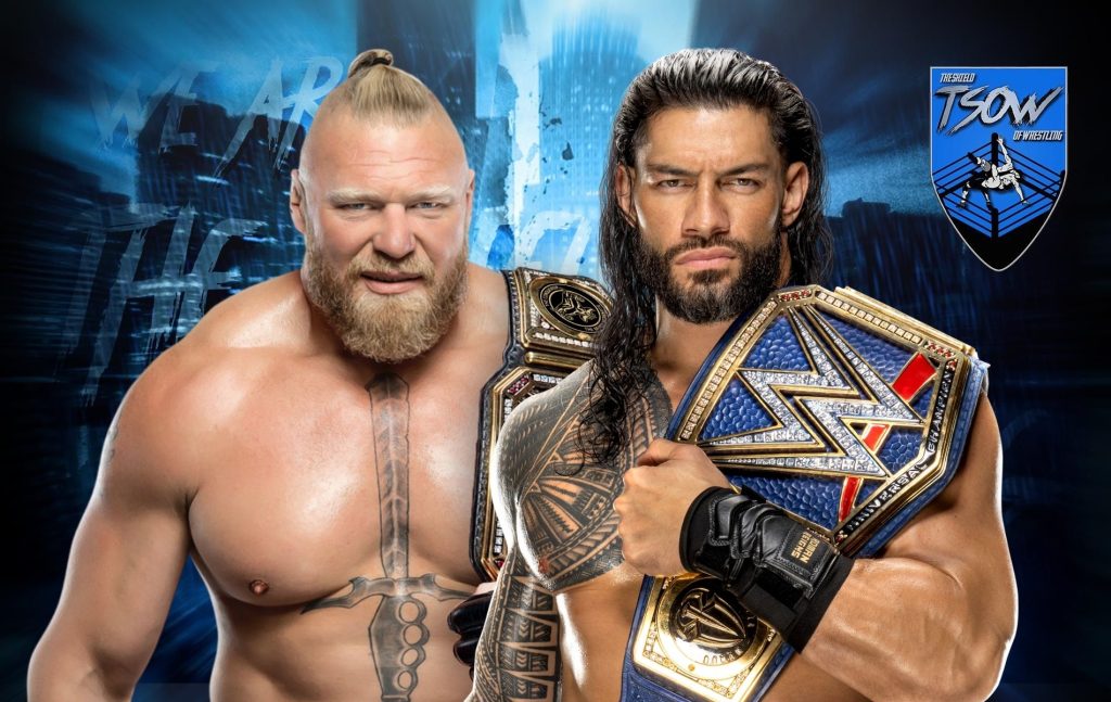 Brock Lesnar vs Roman Reigns: scartata l'idea title vs title
