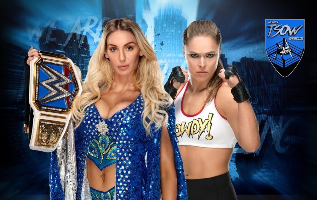 Charlotte Flair: frattura al radio nel match con la Rousey