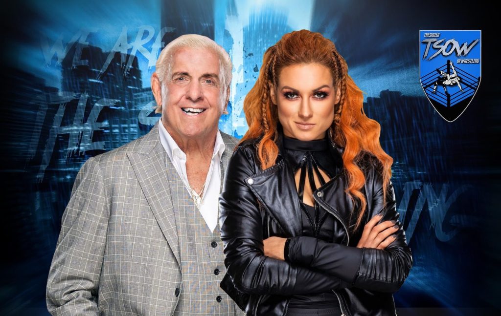 Ric Flair pretende le scuse da Becky Lynch