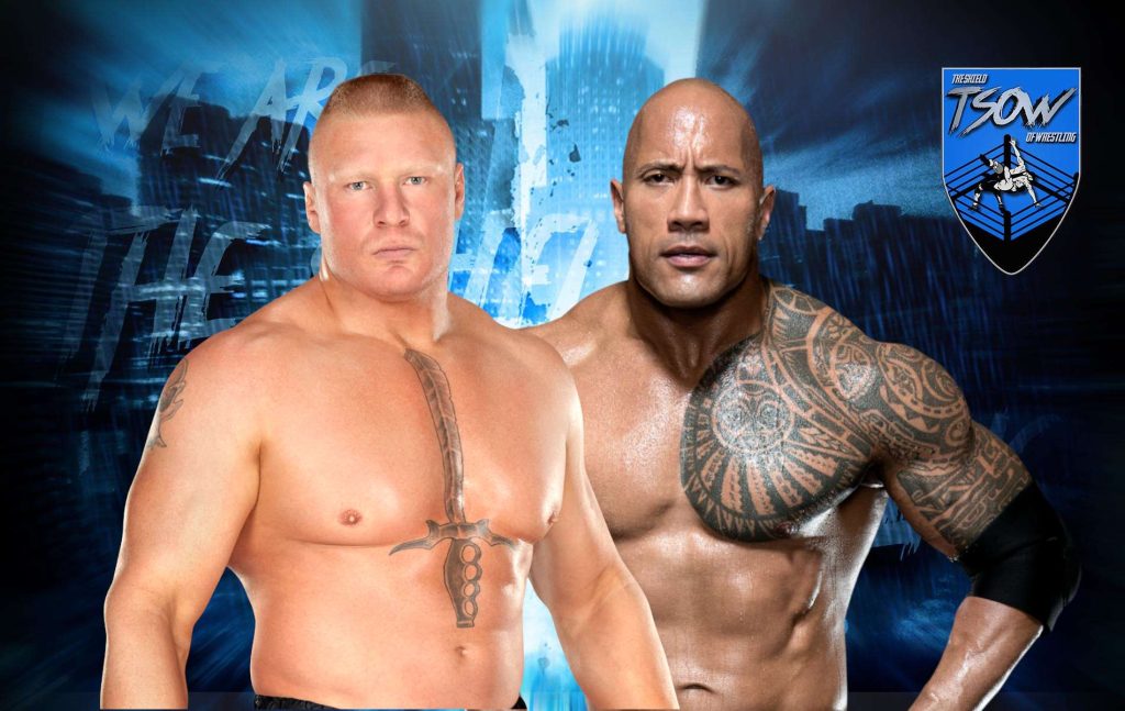 The Rock avrebbe dovuto sfidare Brock Lesnar a WrestleMania 30