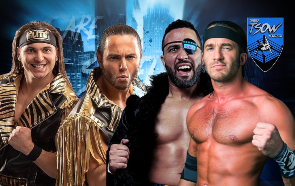 Gli Young Bucks hanno sconfitto i Roppongi Vice ad AEW Rampage