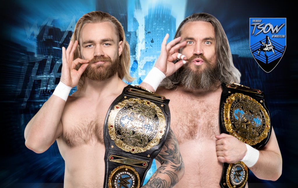 I Moustache Mountain hanno sconfitto Smith e Carter ad NXT UK