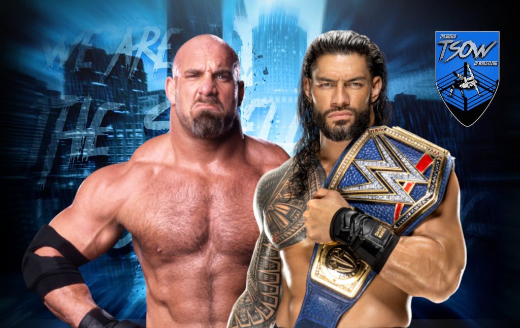 Roman Reigns ha sconfitto Goldberg a Elimination Chamber