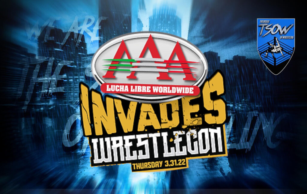 AAA Invades WrestleCon - La card dell'evento