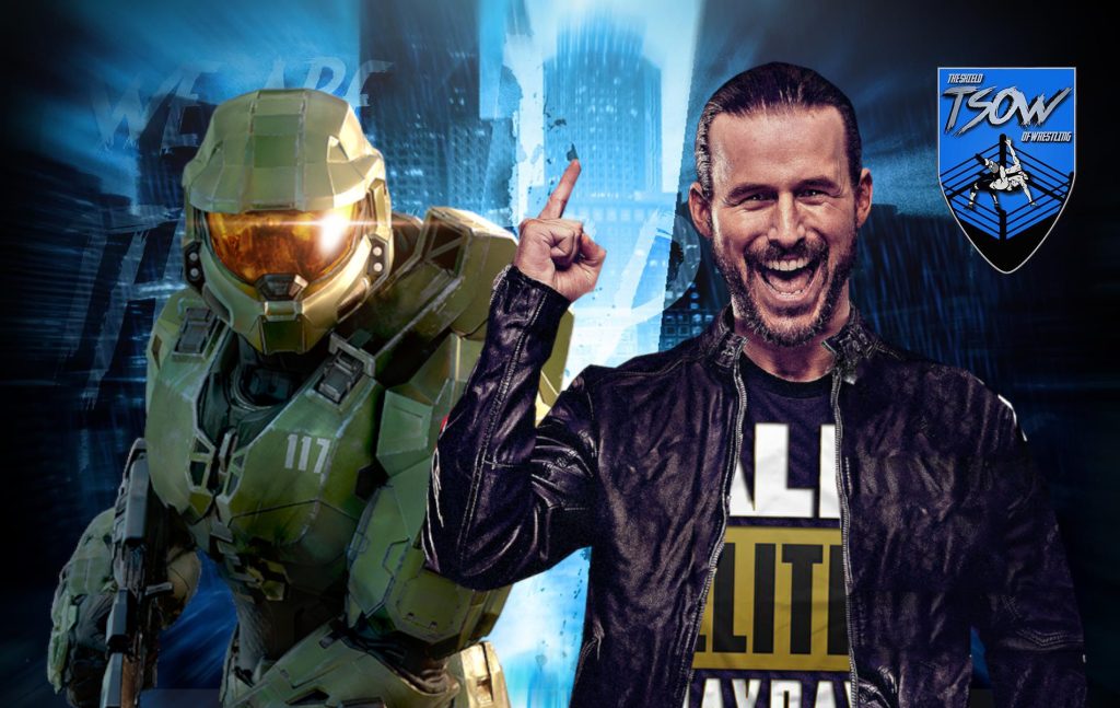 Adam Cole è entrato con la corazza di Master Chief di Halo ad AEW Revolution