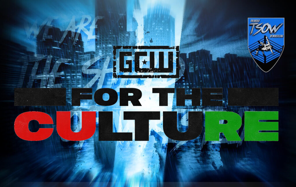 GCW For The Culture - Card dell'evento della WM 38 Week