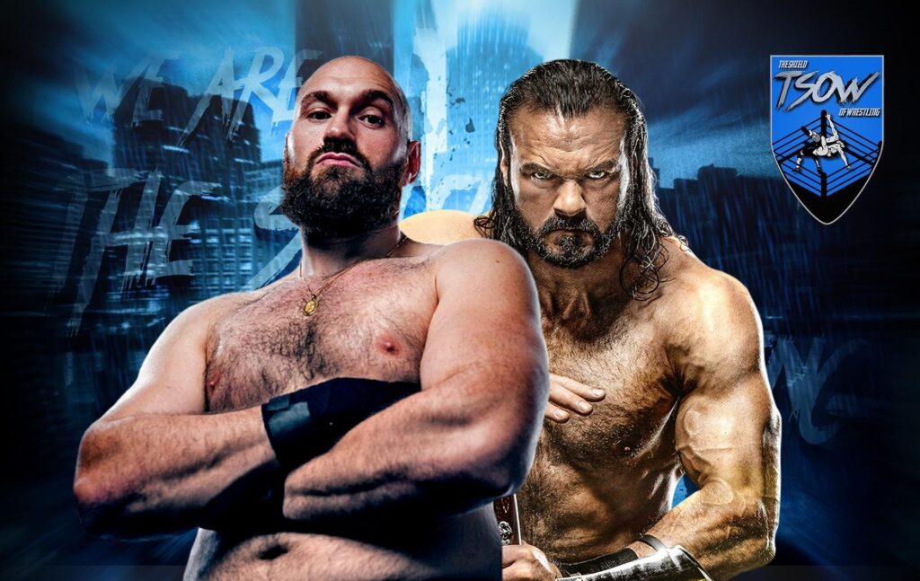 Tyson Fury: la WWE vuole il match contro Drew McIntyre