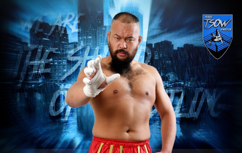 Great-O-Khan premiato dalla NJPW per il suo gesto eroico