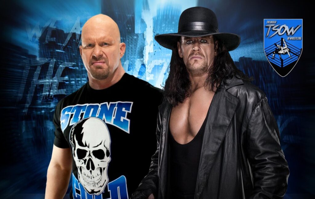 The Undertaker e Stone Cold: foto prima di WM 38