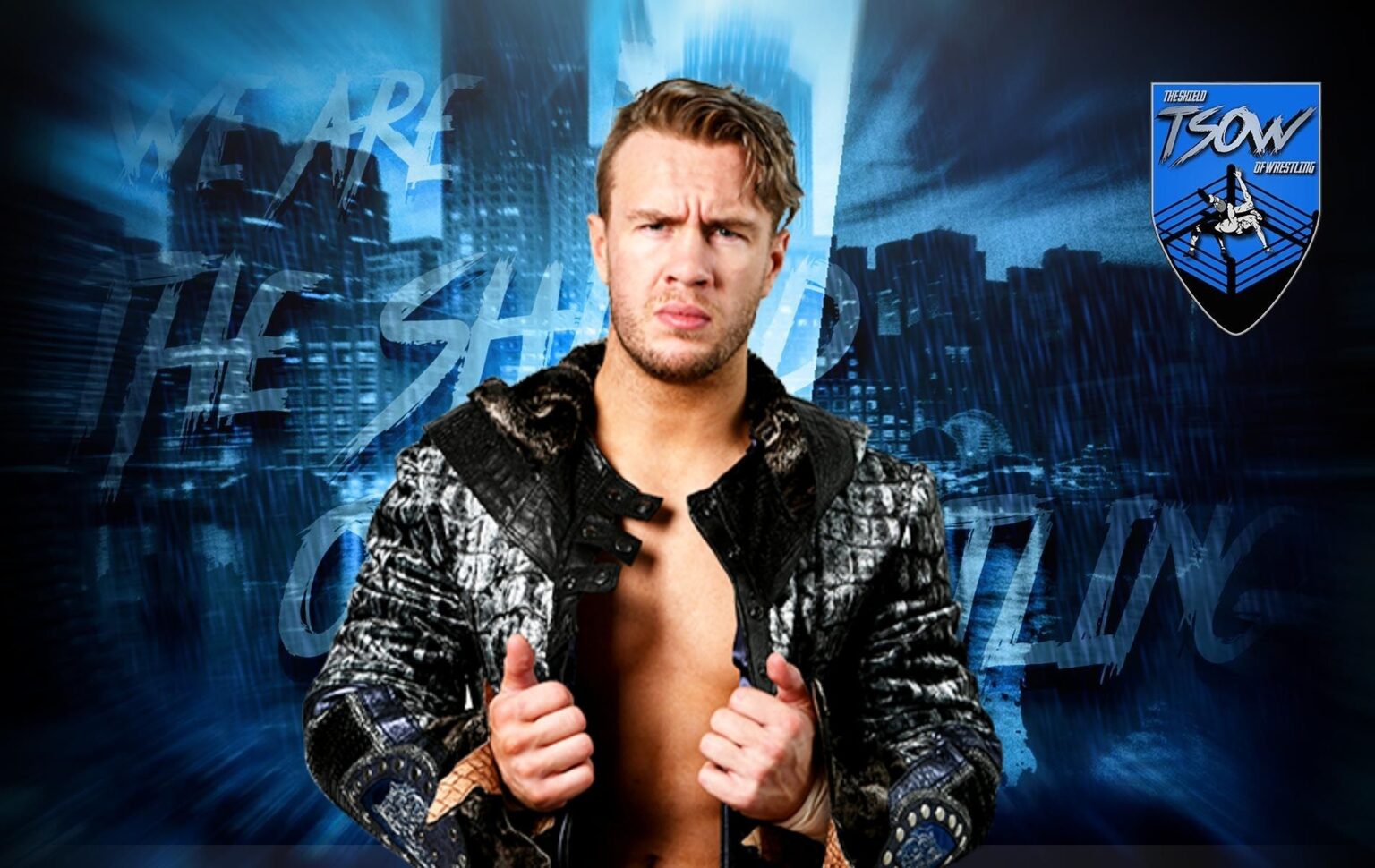 Will Ospreay la spettacolare Hidden Blade su Nick Wayne