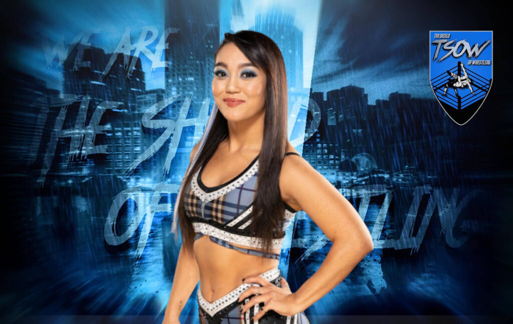 Roxanne Perez impersona Bayley ad NXT Melbourne
