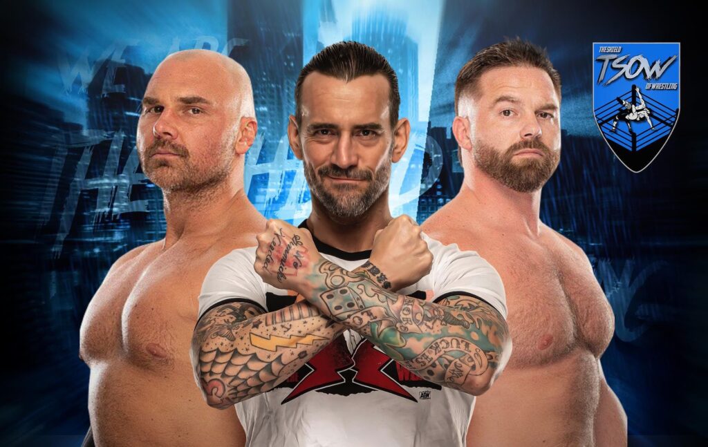 CM Punk vuole vincere i titoli Trios con gli FTR