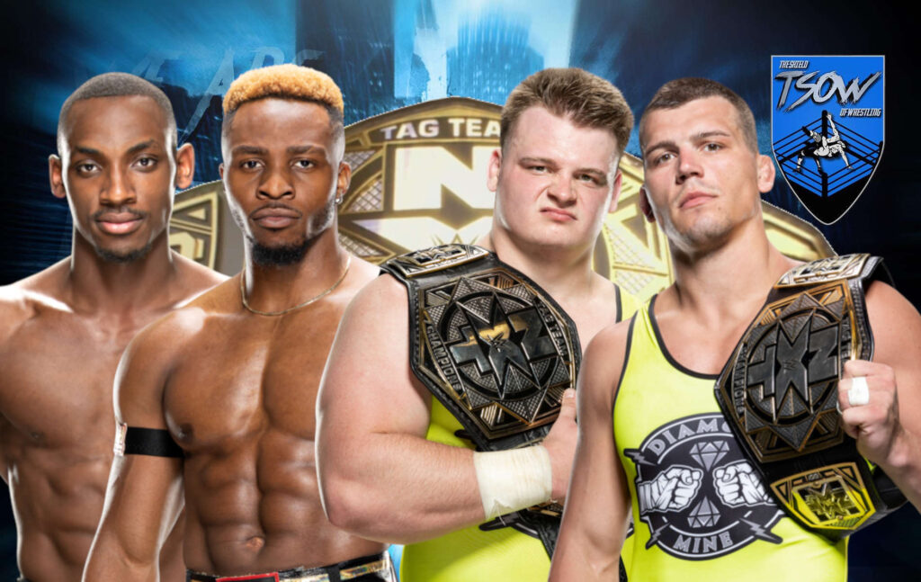Creed Brothers hanno sconfitto Blake ed Enofe ad NXT 2.0