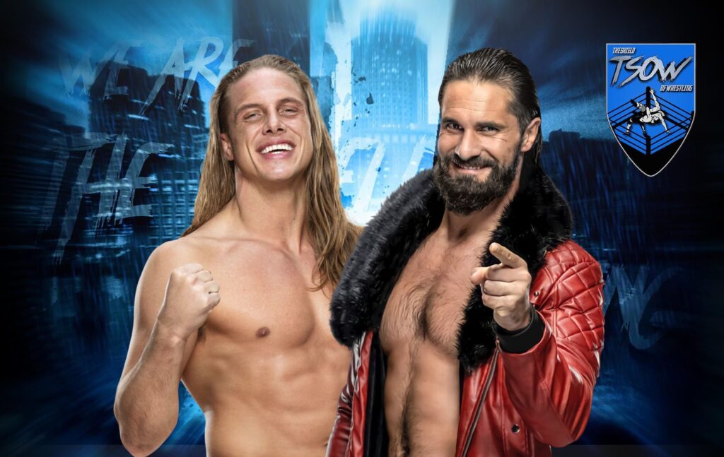 Seth Rollins e Matt Riddle: rissa a telecamere spente