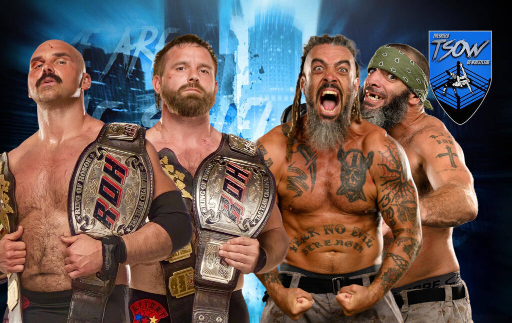 Briscoes hanno sconfitto FTR ad ROH Final Battle 2022