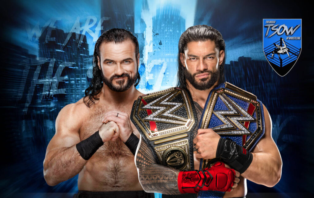 Roman Reigns e Drew McIntyre: il confronto a SmackDown