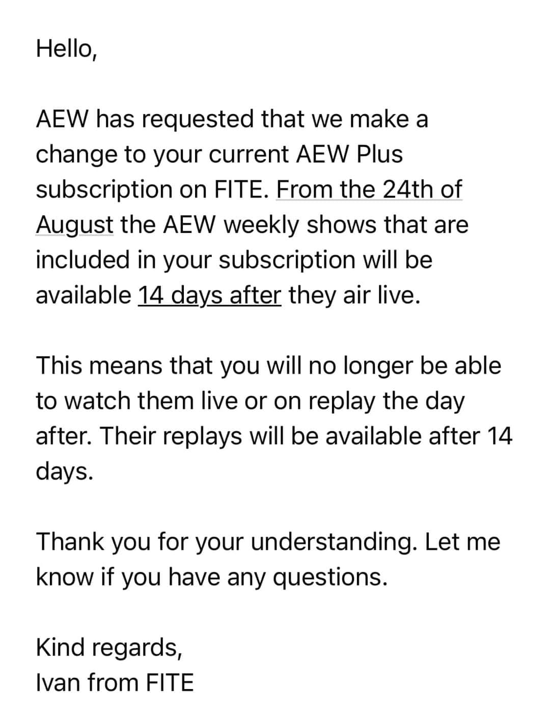 AEW live e in esclusiva su SKY? La conferma di FITE