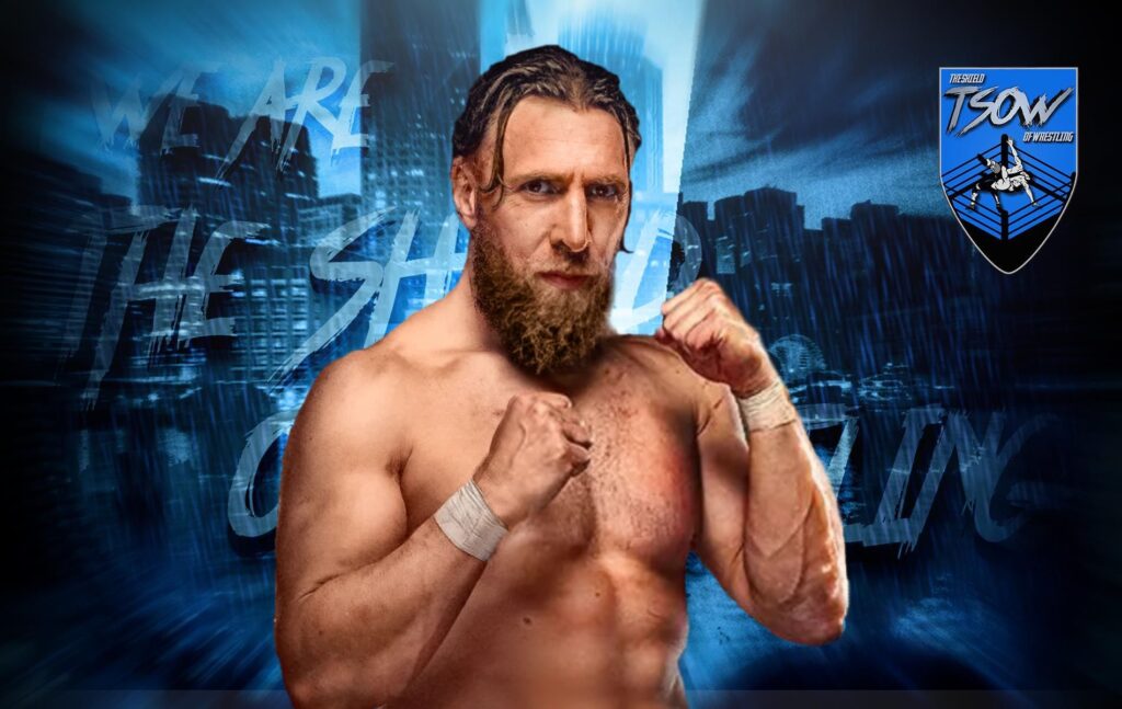 Bryan Danielson si congratula con Daniel Garcia