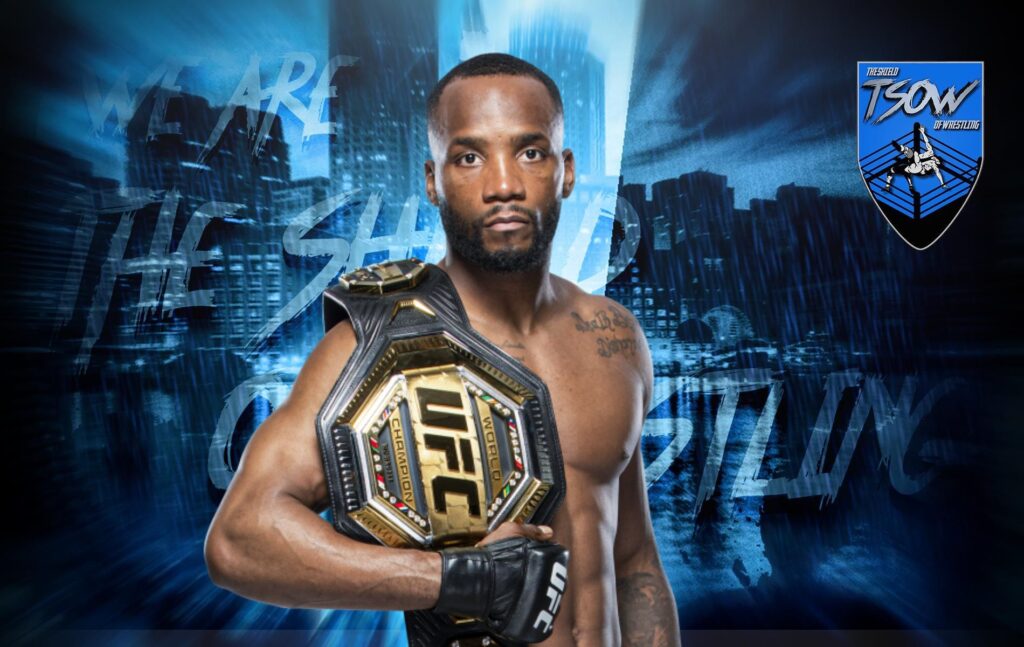 Leon Edwards è apparso a WWE Clash at the Castle