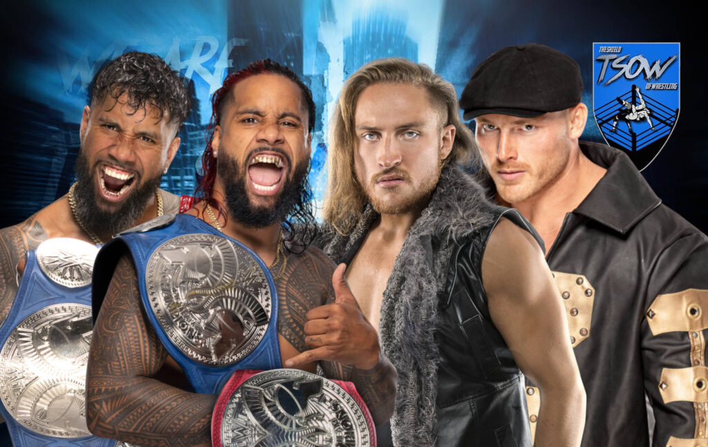 Usos vs Brawling Brutes ufficiale per Crown Jewel 2022