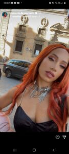 Sasha Banks è in Italia: le foto sui social