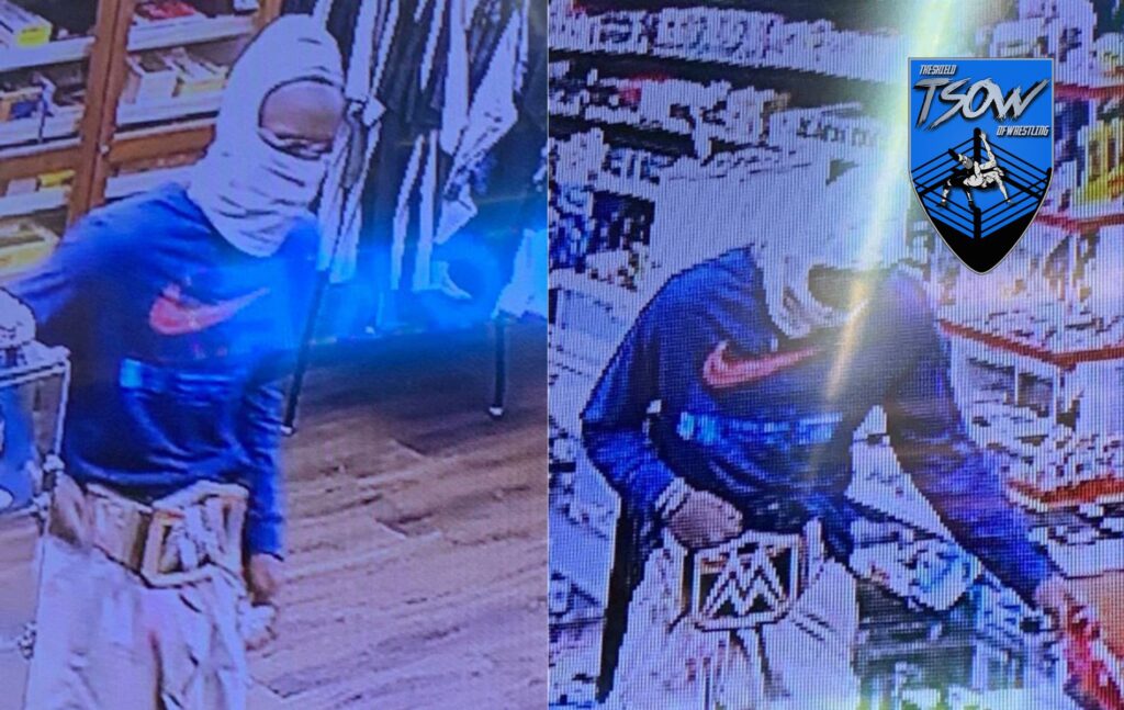 Texas: rapinatore entra in supermercato con cintura WWE