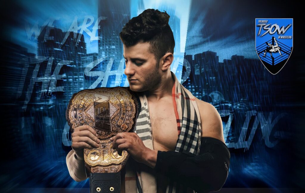 MJF svela il nuovo design per l'AEW World Title