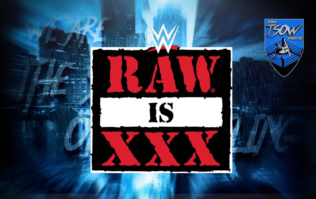 RAW 30th Anniversary Show - Card della puntata speciale