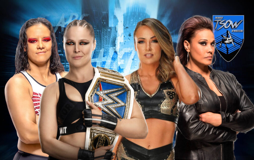 Ronda Rousey e Shayna Baszler vincono a WWE Troops 2022