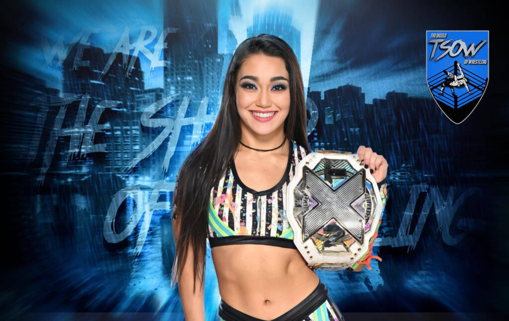 Roxanne Perez rende vacante il NXT Women's Title