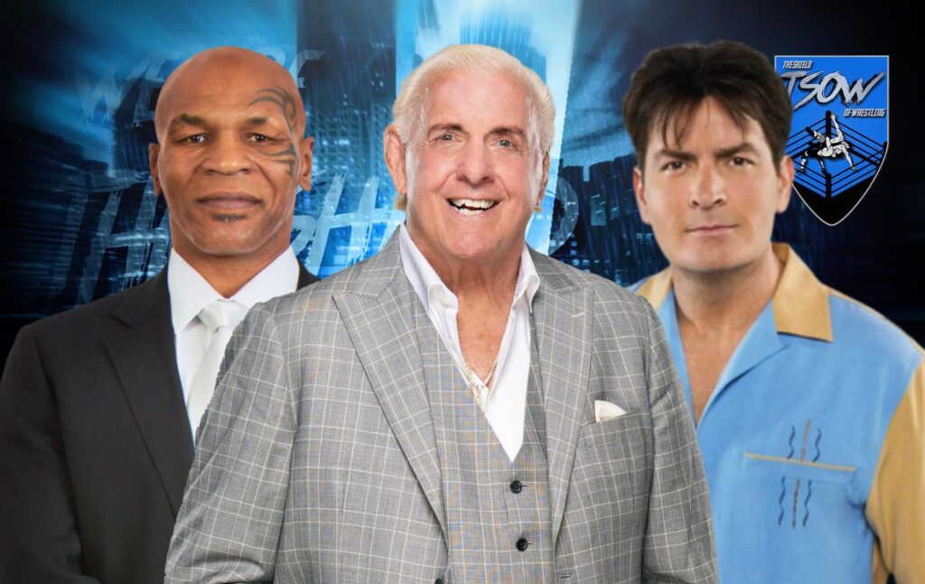 Ric Flair: party con Charlie Sheen e Mike Tyson