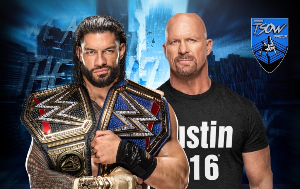 Roman Reigns vs Steve Austin? Clamorosa ipotesi in WWE