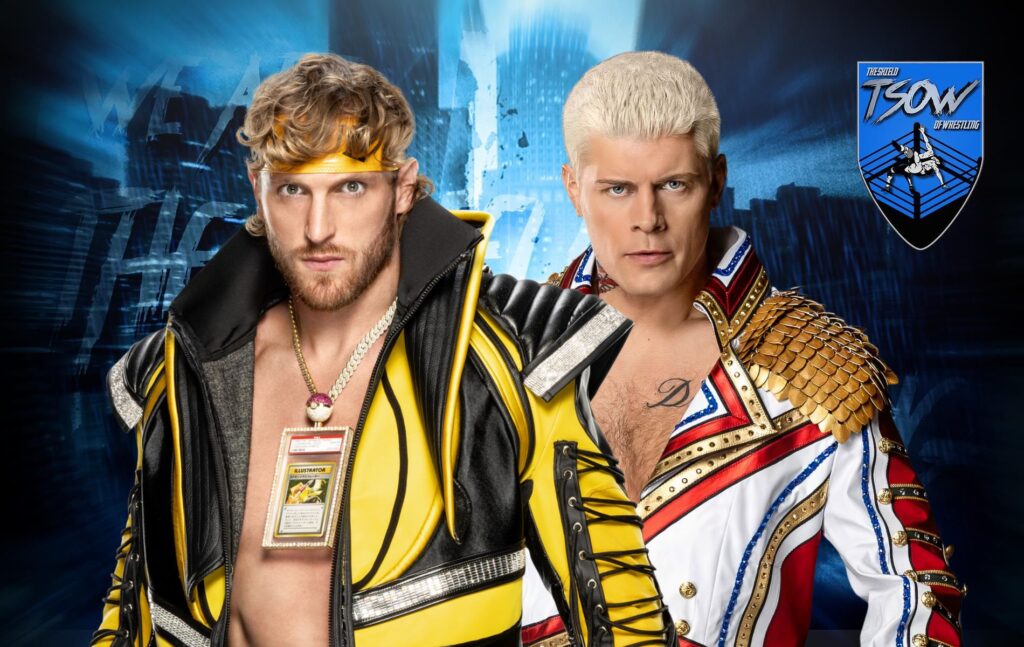 Logan Paul non ce l'ha con Cody Rhodes per l'eliminazione