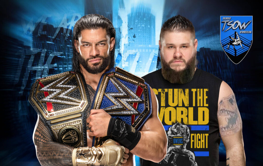 Roman Reigns vs Kevin Owens ufficiale per Royal Rumble 2023