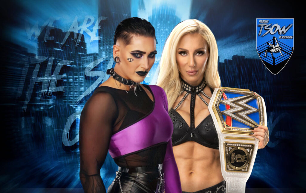 Charlotte Flair si confronta con Rhea Ripley a SmackDown