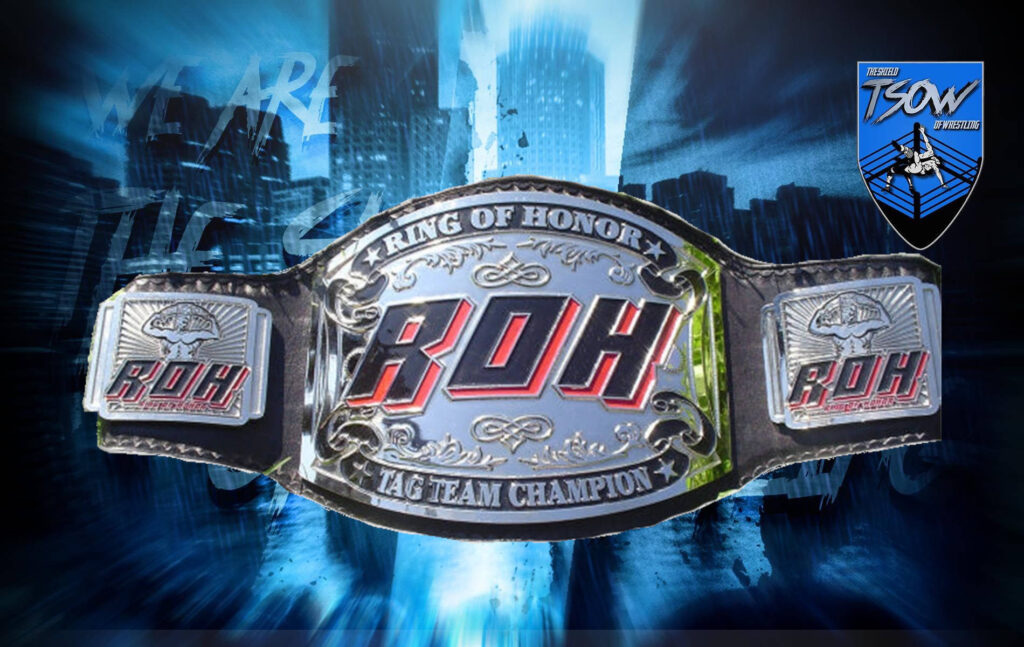 ROH Tag Team Championship è ufficialmente vacante