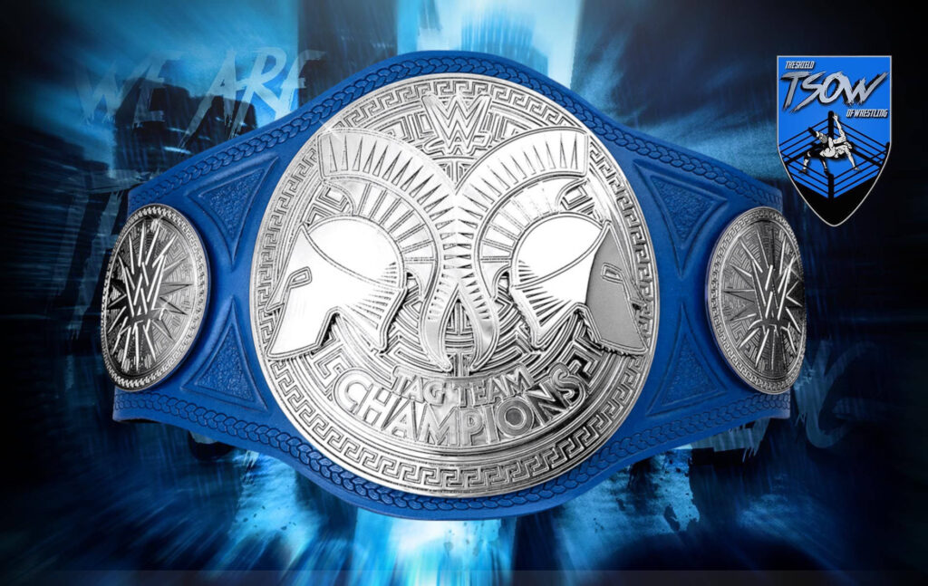 WWE Tag Team Titles: le nuove cinture presentate a SmackDown