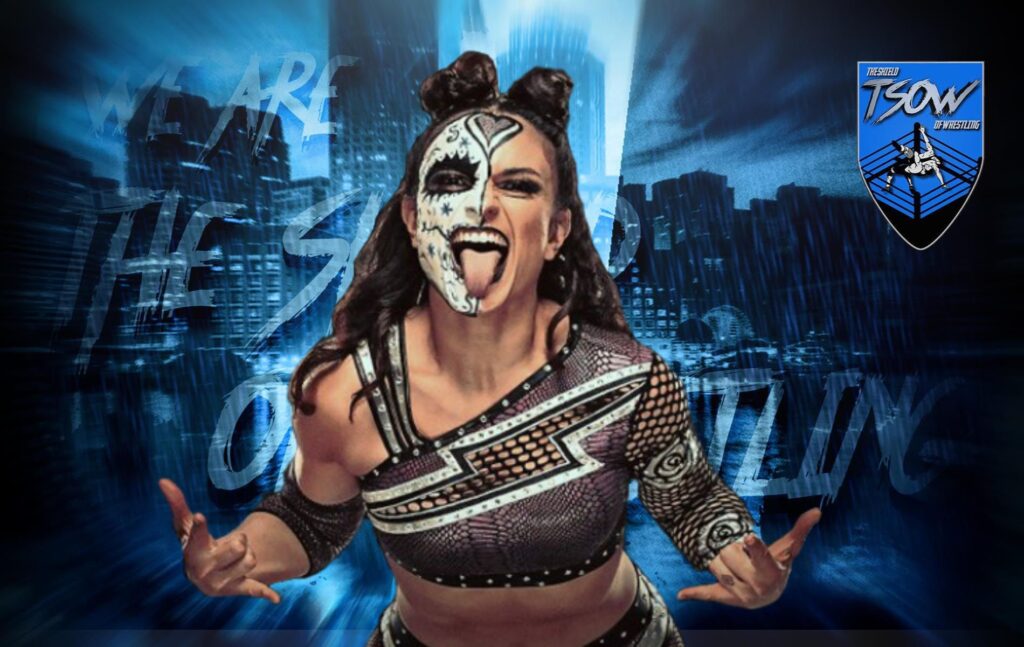 Thunder Rosa era nel backstage di AEW Dynamite